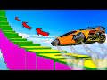 How Far Can The Floating LAMBA Get In GTA 5