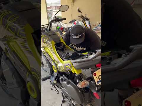 Honda Navi Decal Kit 😮‍💨 #shorts #installation #minibike #scooter