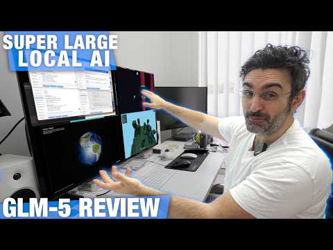 Let's Run GLM-5 - SUPER LARGE Local AI "Coding King" REVIEW