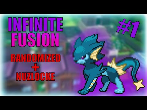 I attempted my first Pokémon Nuzlocke in RANDOMIZED infinite fusion!