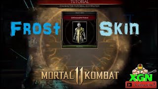 Mortal Kombat 11 how to unlock Frost Unforseeable Future Skin, Character Tutorial