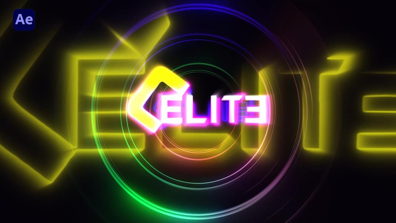 Tunnel Zoom Light Effect – After Effects Template