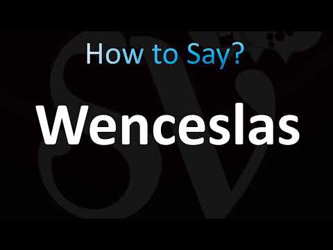 How to Pronounce Wenceslas (CORRECTLY!)