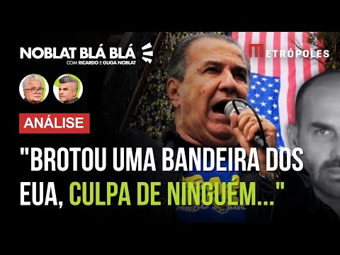 PEGOU MAL bandeira americana em ato bolsonarista: ninguém sabe quem foi e Malafaia quer vetar 👀