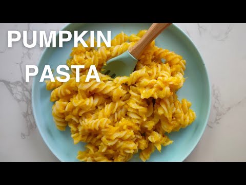 Pumpkin Pasta Recipe For Babies and Toddlers | Pumpkin Pasta | White Pasta