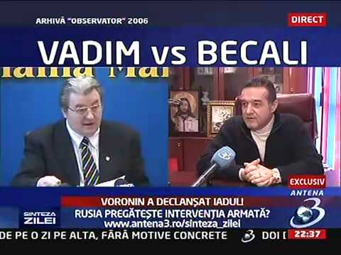 Vadim vs. Becali
