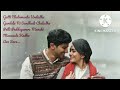 Kaanunna Kalyanam Song lyrics & Karaoke Video | Dulquer Salmaan | Vishal | Kanunna Kalyanam song