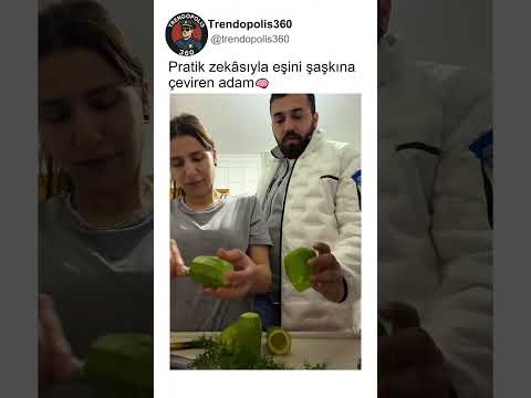 Pratik Zekasıyla Eşini Saniyeler İçinde Şaşkına Çeviren Adam😂🧠