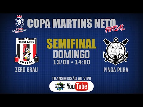 Zero Grau FS x Pinga Pura FS • Semifinal • Copa Martins Neto de Futsal 2023