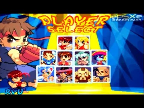 pocket fighter sony playstation rom