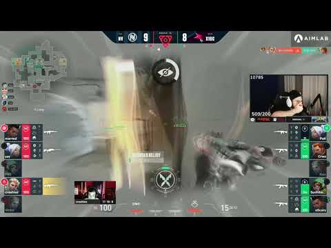 Tarik React to The Insane Round From NV vs X10 | Valorant Champions