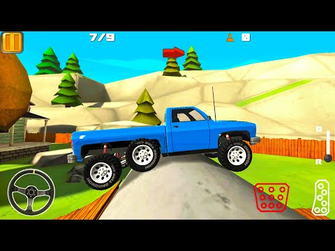 4x4 Trucks Simulator #2 - Offroad 6x6 Pickup and Other Cars Driving - Android Gameplay
