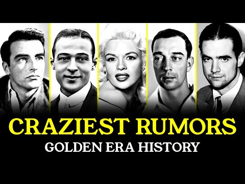 How These ABSURD Celebrity Rumors Shook Hollywood To It's Core (Golden Age History)