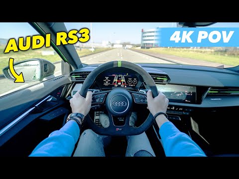 2022 Audi RS3 Sedan 400HP | POV Drive Review | The Last 5 CYLINDER Audi?!💚