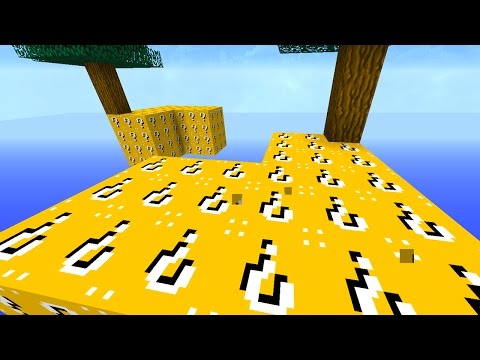 Minecraft 1v1v1v1 LUCKY BLOCK SKY BLOCK WARRIORS! #2 | (Minecraft Mods)