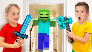 Download lagu Chris et Michael jouent à Minecraft dans la vraie vie ! mp3 Download lagu Chris et Michael jouent à Minecraft dans la vraie vie ! mp3