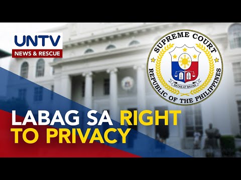 Pag-oobliga sa mga professional na mag-submit ng appointment books, labag sa right to privacy — SC