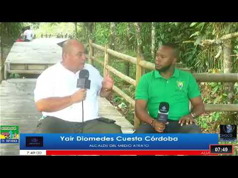 Medio Atrato Yair Diomedes Cuesta Córdoba, alcalde del 2024-2027...CIEN DIA DE GOBIERNO