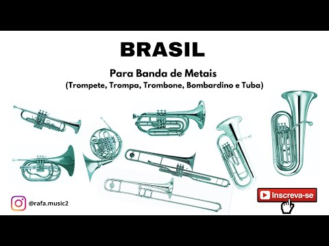 BRASIL (Marcha Patriótica) - Para Banda de Metais