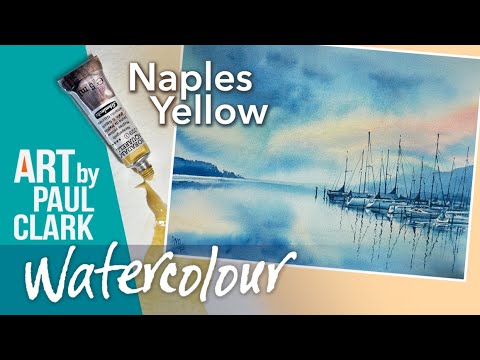 How to Paint Sail boats on a Lake - and introducing Naples Yellow
