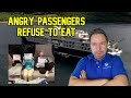 CRUISERS STAGE HUNGER STRIKE AFTER SHIP BREAKS DOWN