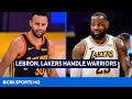 Lakers-Warriors FULL recap: LeBron gets 'night off' in easy win over Golden State | CBS Sports HQ