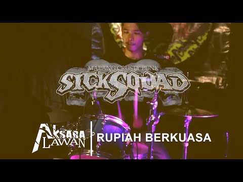 Sick Squad - Rupiah Berkuasa (Live at Aksara Lawan Session #1)
