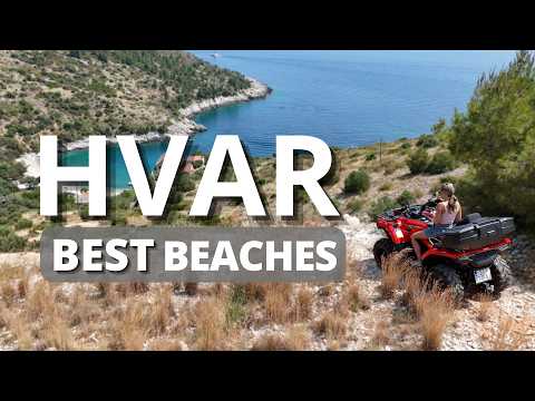 Best Beaches in Hvar, Croatia 🇭🇷 | Hvar Town, Pakleni Islands & Hidden Beaches