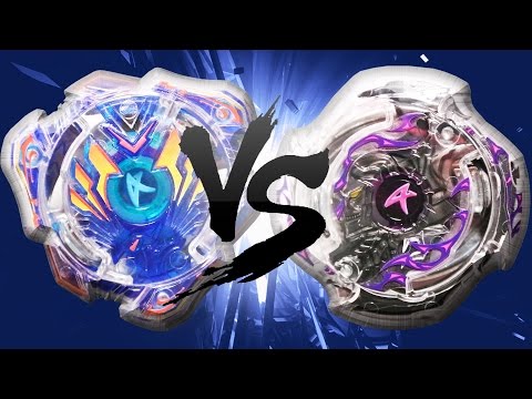 Valkyrie Wing Accel VS Deathscyther Oval Accel - Beyblade Burst Battle!