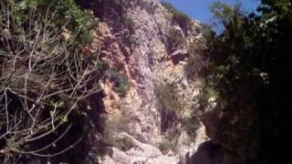 preview picture of video 'Lesvos Antissa canyon.wmv'