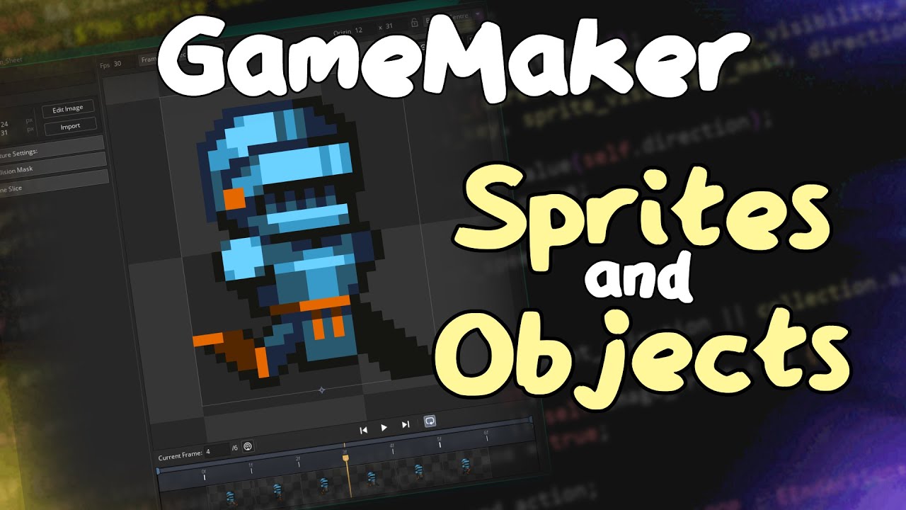 Sprites and Objects in GameMaker