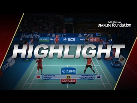 Tang Yuanting/Yu Yang (CHN) VS Setyana Mapasa/Gronya Somerville (AUS) | BIOSSP2016