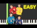 The Wiggles Open Wide Look Inside At The Dentist Piano Tutorial