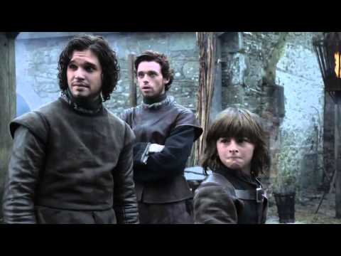 Arya Stark and Bran Stark - Game of Thrones 1x01 (HD)