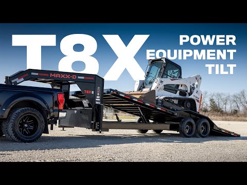 2024 MAXX-D TRAILERS 8.5x22 HD POWER TILT T8X 17.5K in Redding, California - Video 1