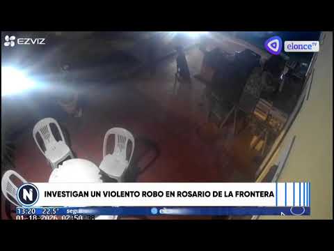 Violento robo en Rosario de la Frontera