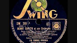 Django Reinhardt & Benny Carter - I'm Coming Virginia - 1938 March 7 Paris