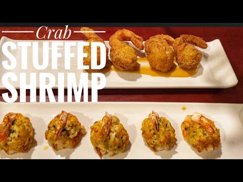 Let's make Crab Stuffed Shrimp-Two Ways!  It's easy!!!