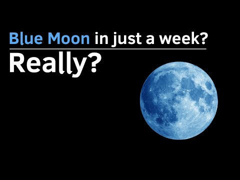 Will the Moon be Blue on August 22, 2021?