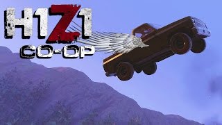 H1Z1 - Co-op Moments w/ H2O Delirious (Flying Truck Glitch!)