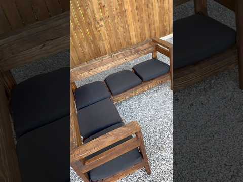 $150 DIY Patio Sectional in 2 Minutes!