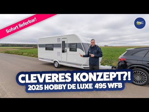 WOW!😍 2025 Hobby De Luxe 495 WFB | Caravan | Test & Kaufberatung - Camperland Bong