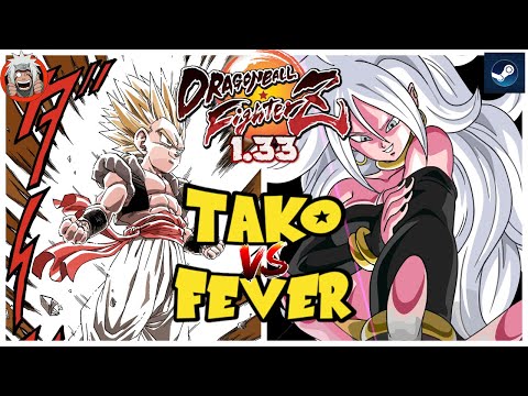 DBFZ fever vs tako (Videl, Beerus,Gotenks) Vs (A21,Gotenks, Gohan)