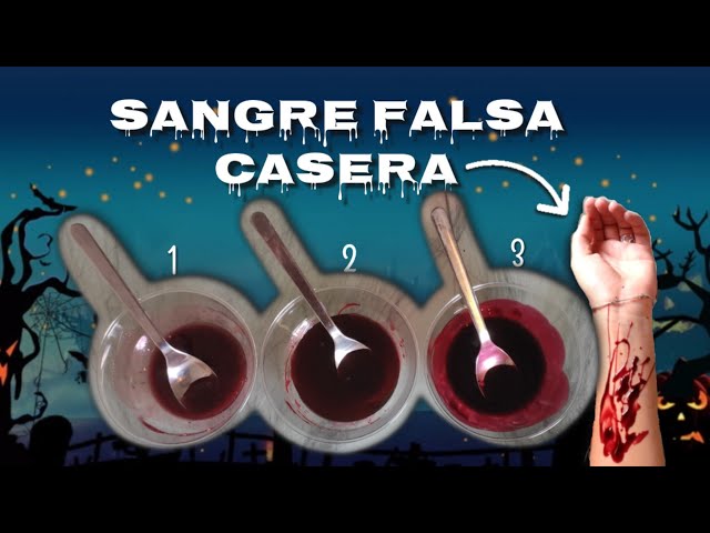 Vídeo relacionado con 15 ml de sangre artificial incrustada, sangre de vampiro, sangre de película, sangre de vampiro, perfecta para heridas realistas y efectos especiales en teatro y disfraces de Halloween