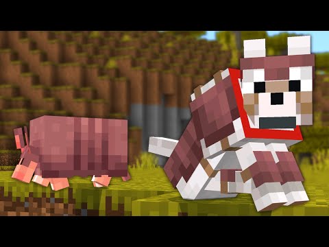 EPIC Minecraft Update: Armadillo Mount and Wolf Armor