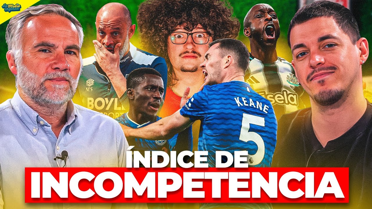 EL ÍNDICE DE INCOMPETENCIA DE LA PREMIER LEAGUE 25/26
