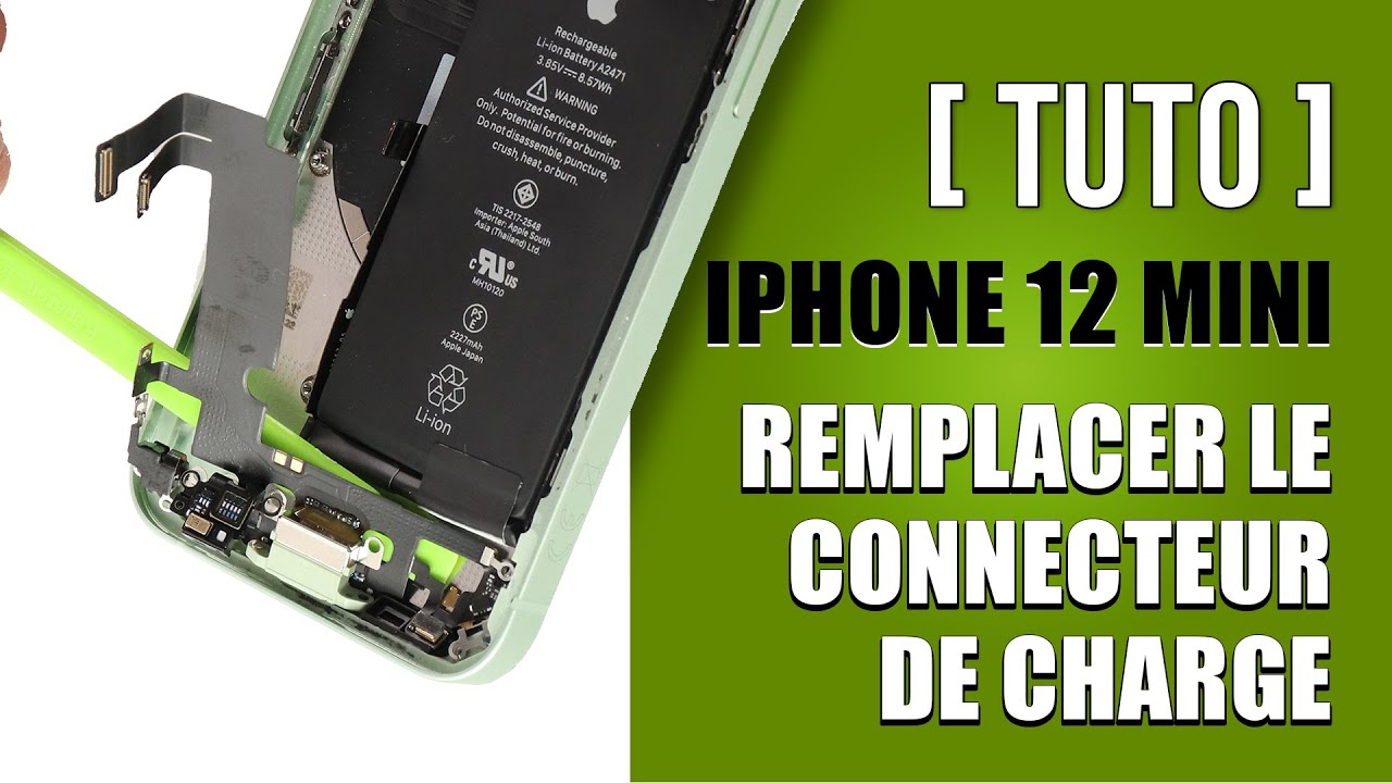 Comment remplacer le connecteur de charge iPhone 12 mini