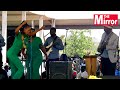 Jonah Moyo Performs Solo NaMutsai At Great Zimbabwe University 17th Graduation