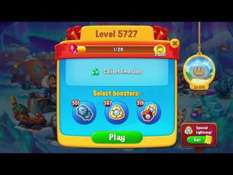 Fishdom 5727 Level - 23 moves - NO BooSTERS
