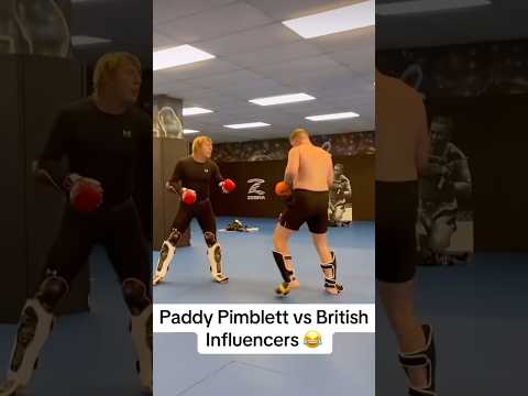 Paddy Pimblett sparred some influencers and put an absolute beating on them